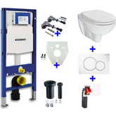Geberit UP-320 + toiletblokhouder + Trevi O.P. + Sigma 01 wit
