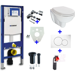 Geberit UP-320 + toiletblokhouder + Trevi O.P. + Sigma 01 wit