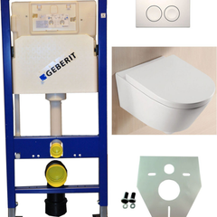 Geberit UP 100 +Metro wc+zitt.+ Delta 25 wit