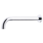 Baduitloop rond 30 cm 1/2'' chroom