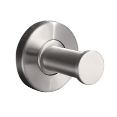 304 handdoekhaak groot enkel RVS