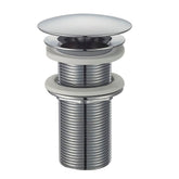 Caral open afvoerplug verlengd 5/4" chroom