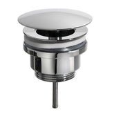 Caral open afvoerplug 5/4''chroom
