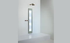 Sunshower Round Plus - Large - Inbouw - Organic Grey