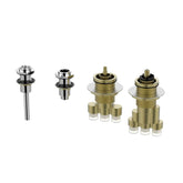 Wiesbaden 4-gats badrandthermostaat inbouwdeel