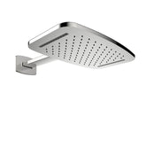 Waterval hoofddouche met doucheram 40 x 25 cm chroom