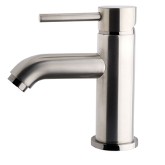 Cadans wastafelkraan laag geborsteld staal