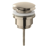 Caral clickwaste afvoerplug 5/4" geborsteld staal