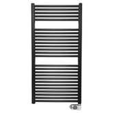 Elara electric radiator 118.5 x 60 cm matt black