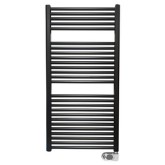 Elara elektrische radiator 118,5 x 60 cm mat zwart