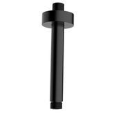 Caral douchearm met plafondbevestiging 15 cm mat zwart