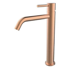 Style XL basin mixer high brushed copper