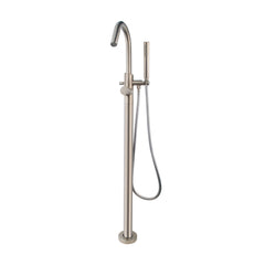 Caral badmengkraan vrijstaand geborsteld staal