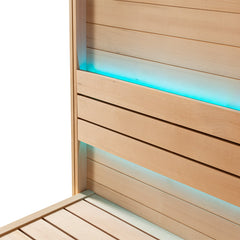 AWT Sauna E1612B Hemlock 200x170 9kW EOS Bi-O Cubo