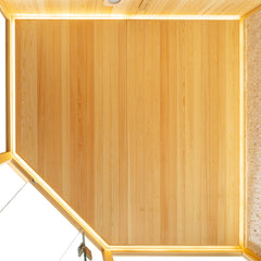 AWT Sauna E1811A Pinienholz 180x180 zonder oven