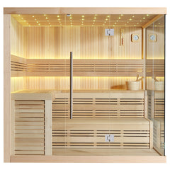 AWT Sauna E1105A Hemlock 220x200 zonder oven