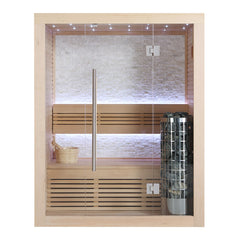 AWT Sauna E1103B Hemlock 150x105 6.8kW Cilindro