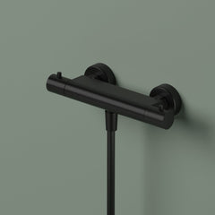 Hotbath Ace AC008 douchethermostaat - Geborsteld Zwart PVD