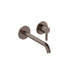 Hotbath Ace AC105EXT afbouwdeel inbouw wastafelkraan 20cm - Geborsteld Koper PVD