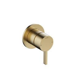 Hotbath Ace AC131EXT afbouwdeel voor inbouw bad/douchemengkraan - Geborsteld Messing PVD