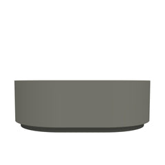 Arcqua Case waskom ovaal 40x28 mat beton