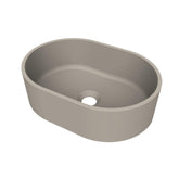 Arcqua Case waskom - ovaal - 40x28cm - mat klei