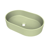 Arcqua Case waskom - ovaal - 55x36cm - mat pastel groen