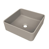 Arcqua Case waskom - vierkant - 37x37cm - mat klei