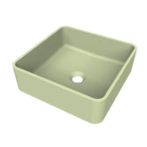 Arcqua Case waskom - vierkant - 37x37cm - mat pastel groen