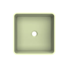 Arcqua Case waskom - vierkant - 37x37cm - mat pastel groen