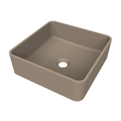 Arcqua Case waskom - vierkant - 37x37cm - mat truffel