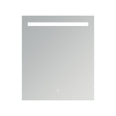 Arcqua Cube Spiegel - 60x70cm - rechthoek - front LED