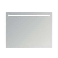 Arcqua Cube Spiegel - 90x70cm - rechthoek - front LED