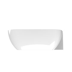 Arcqua Havana Halfvrijstaand Bad - 170x80cm - rechts - glans wit