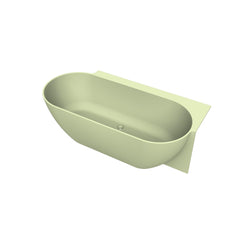 Arcqua Havana Halfvrijstaand Bad - 170x80cm - rechts - mat pastel groen