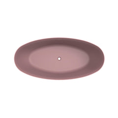 Arcqua Ica vrijstaand ligbad 170x80cm mat roze