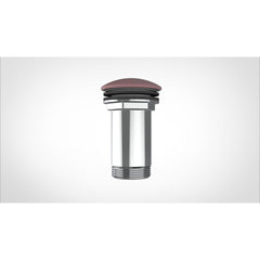 Arcqua pop-up waste wastafel 1 1/4 universeel mat roze