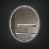 Arcqua Ronde Spiegel - rond - 40cm - spiegelverwarming - LED-achtergrondverlichting