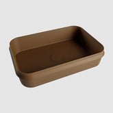 MONDIAZ ARVO Waskom solid surface 55cm kleur Rust / Rust