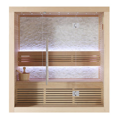 AWT Sauna E1103C Hemlock 120x105 zonder oven