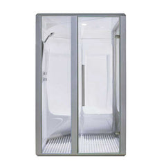 AWT Dampfsauna S200D alu 114x131 links