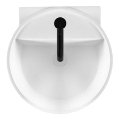 StoneArt Wastafel LZ250 - wit mat - 40x42