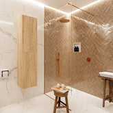 MONDIAZ BEAM 160cm kolomkast kleur washed oak met 2 deuren