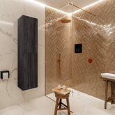 MONDIAZ BEAM 160cm kolomkast kleur Antracite met 2 deuren