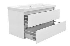 Vision onderkast met 2 laden 60 x 46 cm glans wit