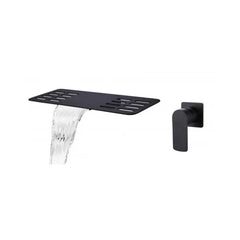 Best Design A-Line Waterfall Bathtub Faucet Black