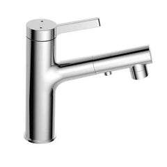 Best Design Asproli wastafelkraan met uittrekbare sproeiuitloop chroom