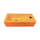 Best Design Farnetta fountain right 37x18cm orange matte
