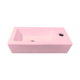 Best Design Farnetta fountain right 37x18cm pink matte
