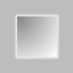Best Design Firkant Square Mirror 60x60cm with LED lighting
